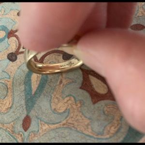 14k gold comfort fit wedding band